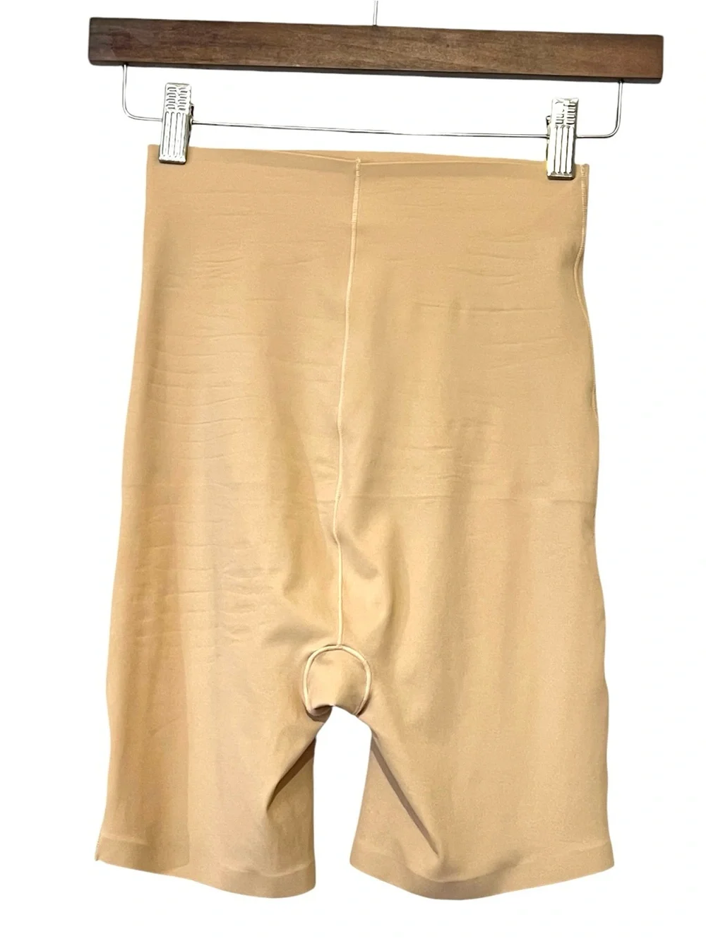 Skinnygirl Ultra Smooth Firm Control Mid-Thigh Shaper, Color Nude/Tan, Sz Small